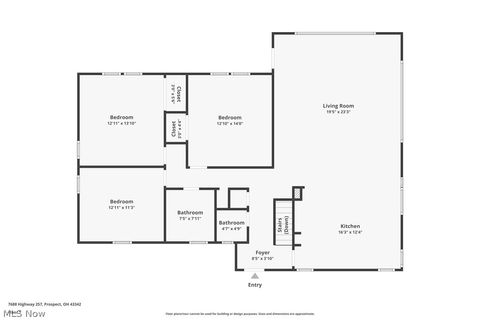 Tiny photo for 7688 State Route 257 N, Prospect, OH 43342 (MLS # 5216844)