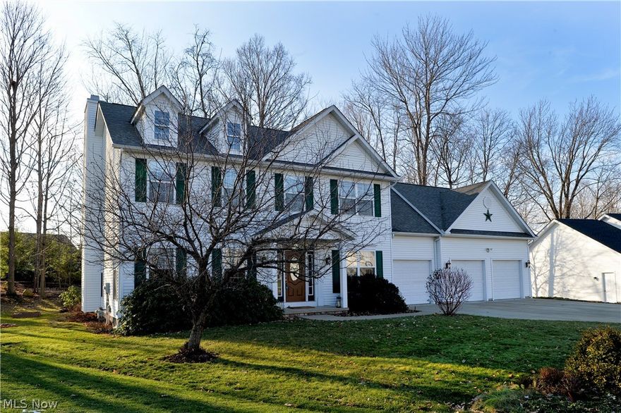 Lovely 4 bedroom colonial in Mt. Vernon Estates. Very spacious one owner home. Designed for spectacular outdoor entertaining featuring a 27 X 16 covered deck with sunk in spa. Large eat in kitchen has granite counter tops and a center island. Formal dining and living areas are perfect for indoor entertaining. Relax in your large master suite which includes vaulted ceilings, big walk in closet and a separate seating area. This home also includes a three car garage with drain, a fenced back yard and a twelve course basement which is already plumbed for a third full bath. The wonderful features in this home will surprise you.