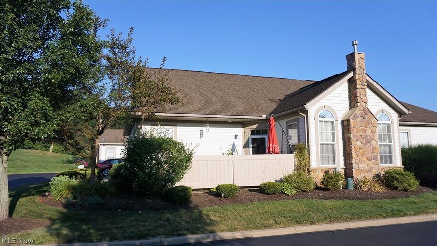 This Beautiful 3 Bedroom, 2 ½ Bath Condo has a unique Cape Cod Layout. Massive Suite on second level with over-sized bathroom and walk-in closet along with Master Suite located on the main level gives the homeowner plenty of options. The open floor plan in the living area is great for entertaining with hardwood flooring in both the living and dining room. Kitchen is equipped with all of the appliances and has a very functional layout. The unit also includes 1st Floor Laundry and an attached Two-Car garage with plenty of storage.