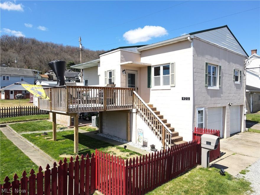 Don't wait to long because this move in ready home will be gone in a blink of a eye.  This home had a new metal roof put on in 2021 with other updates in the last year and a half of new central air, garage doors, basement windows and carpet through out.  Enjoy your evenings on the new deck or the patio bar. This home sits on a double lot to even give you more entertainment space.  Make the call now so you don't regret it tomorrow.