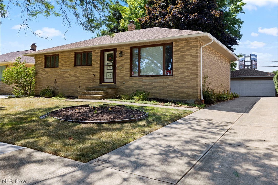 Be sure to see this all brick ranch located on a beautiful cul-de-sac in Brooklyn. On the main level enjoy the spacious eat-in kitchen and formal dining room that flows into the light-filled living room. Three bedrooms and 1 ½ baths complete the main level. There is newer carpeting in most of the rooms with wood floors beneath the carpeting. The large carpeted rec room with bar area in the basement provides plenty of room to entertain. There is an extra large 2 ½ car garage along with a shed to house all your cars and lawn equipment. The backyard boasts a low-maintenance deck providing additional space for outdoor entertaining. All appliances stay. Roof on home and garage replaced 2019.