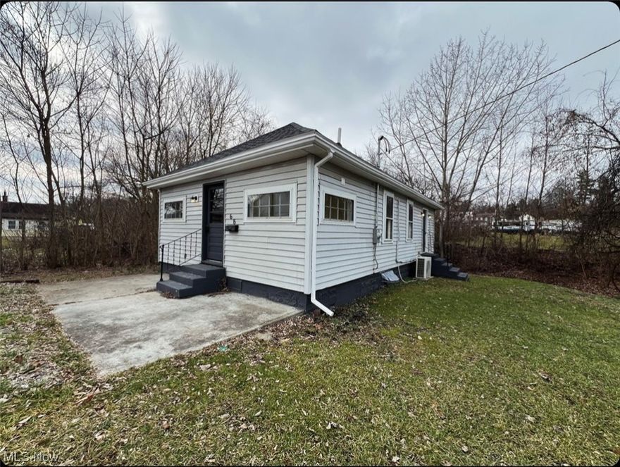 Check out this cutie!!!  This newly remodeled 2-bedroom 1 bath home is tucked away maintaining a private feel, yet is super close to all the South Zanesville amenities. Kitchen is gorgeous and features matching stainless appliances.  Large flat yard SCREAMS family gatherings, cookouts, birthday parties etc. Off street parking is available for your added convivence.