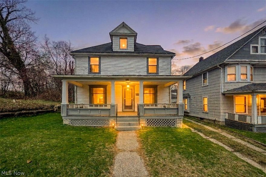 Come see this stately Akron four-square home located blocks from Highland Square.  Built in 1910 this over 2200 square-foot beauty has the original woodwork throughout, and its walls are full of history.  Once used as a boarding house, the second floor has a large hallway landing and each bedroom still has its own lock and key. Can you imagine the residents meeting in the dining room for meals or on the spacious front porch to visit?  Most recently this home was a single-family rental property and a full bath was added to the main floor for convenience.  The roof and electrical panel have both been updated and there is finished attic space.  With some updates and care you can bring 62 N Balch back to its gorgeous glory!  

For sale only; not for rent.  Seller also has 66 N Balch listed for sale next door.