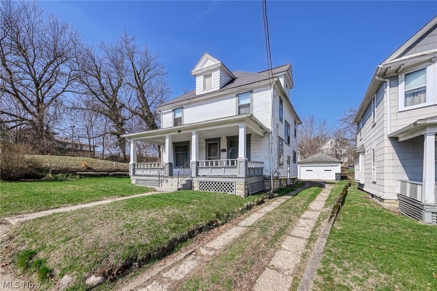 Come see this stately Akron four-square home located blocks from Highland Square.  Built in 1910 this over 2200 square-foot beauty has the original woodwork throughout, and its walls are full of history.  Once used as a boarding house, the second floor has a large hallway landing and each bedroom still has its own lock and key. Can you imagine the residents meeting in the dining room for meals or on the spacious front porch to visit?  Most recently this home was a single-family rental property and a full bath was added to the main floor for convenience.  The roof and electrical panel have both been updated and there is finished attic space.  With some updates and care you can bring 62 N Balch back to its gorgeous glory!  

For sale only; not for rent.  Seller also has 66 N Balch listed for sale next door.
