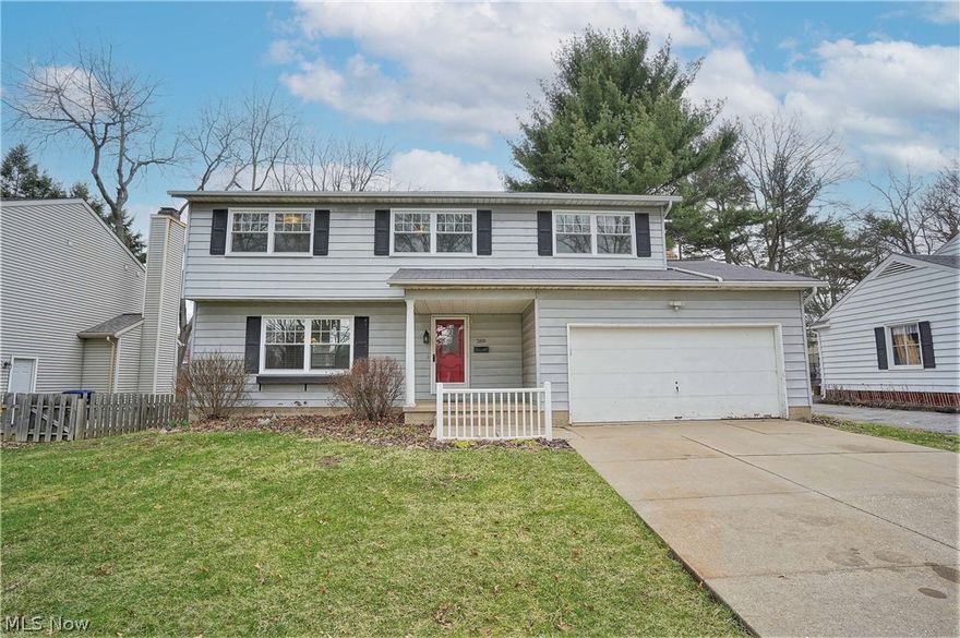 Welcome to this classic four bedroom, two and a half bath colonial located in the heart of Akron. Featuring spacious rooms as you enter the home you have your grand living room with easy flow to the dining room and easy access to the kitchen from the dining room. Also from the kitchen you can have your guests relax in your spectacular family room with a fireplace on those cold fall and winter nights.  The second floor offers your four bedrooms along with your two full baths. There is a wonderful enclosed three seasons room with windows, and a ceiling fan for those gorgeous summer nights along with a patio for entertaining.  Most of the house has been freshly painted. Further updates are furnace (2004), A/C (2009), and roof (2010). Home warranty included for your peace of mind.