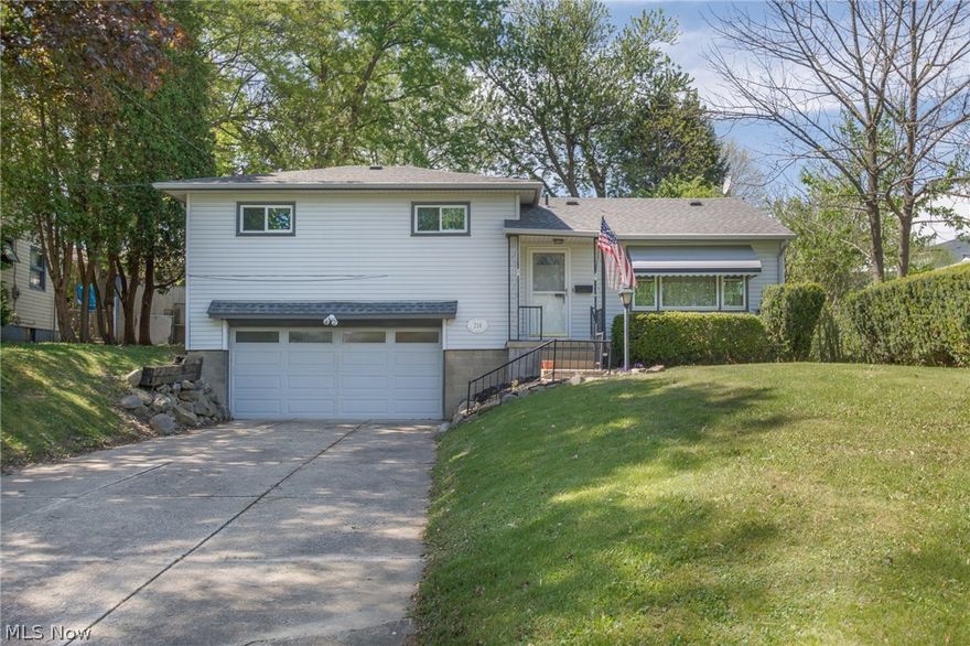 Welcome to 214 High Grove Blvd.  This is a nice, open floorplan, open to the kitchen. Bedrooms also have nice size. 2 car attached garage. Great space throughout. Neutral tones throughout make it easy to decorate and make your own. Large finished lower level for additional living space. NEW CARPET on the lower level.   Artisan well on the property! Pond in the back. Located just blocks away from high school and elementary school, minutes from the expressway. Shopping, parks & recs are close as well.