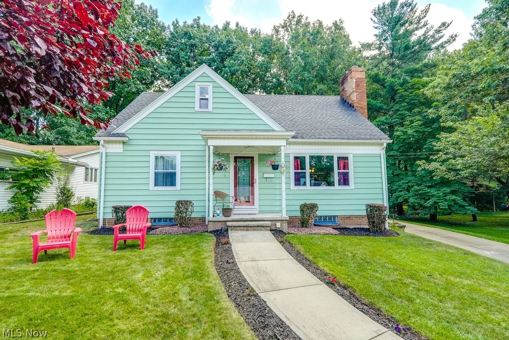 Welcome to this inviting three-bedroom, two-full-bath home that is conveniently located within walking disctace to Highland Elementary and Holy Family School, parks, restaurants, and grocery, and It is just minutes to Route 8. The living areas feature original hardwood floors that add warmth throughout. There is plenty of natural light in the living room and a cozy area to take advantage of evenings by the fire. The kitchen has been updated with a window view of the backyard. Enjoy the changing seasons in the three-season room off the back, providing a perfect spot to unwind and enjoy the peaceful surroundings. The large backyard offers plenty of room for gardening, entertaining, or simply relaxing. The partially finished basement, complete with its own fireplace, offers additional living space and many storage options, making it an ideal spot for a family room, home office, or gym. Don’t miss this opportunity to own this home! Schedule a viewing today!