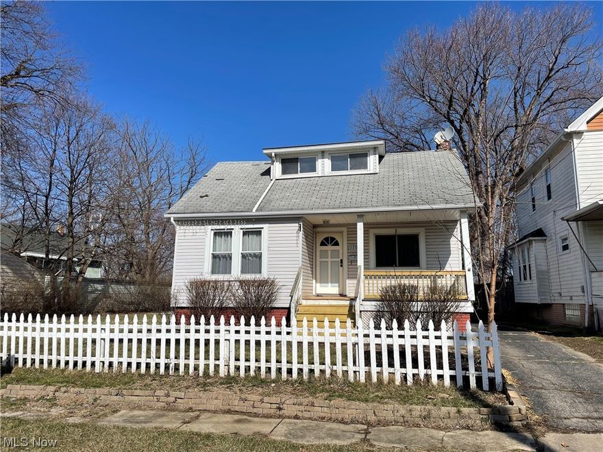 Welcome to 1704 Elston Ave! This three bedroom one bathroom cape-cod is looking for the right investor, contractor or handy homeowner to give this charming home the update it deserves. Spacious back yard, and detached garage add to the appeal of what could be. Bring your tools and your ideas to breathe life back into this home.