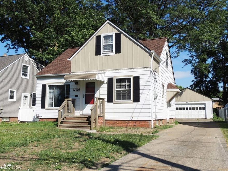 Investor owned, long-term tenant since 2017, lease through 4/31/2024. Monthly rent is $1,350. No late payments! Charming bungalow style property with 4 bedrooms and 1.5 bathrooms. Refinished hardwood floors throughout. Updated kitchen with stainless steel appliances. 2 bedrooms and the updated full bath on the first floor. 2 bedrooms on the second floor. Partially finished basement with half bath and laundry hookup. 2-car detached garage.