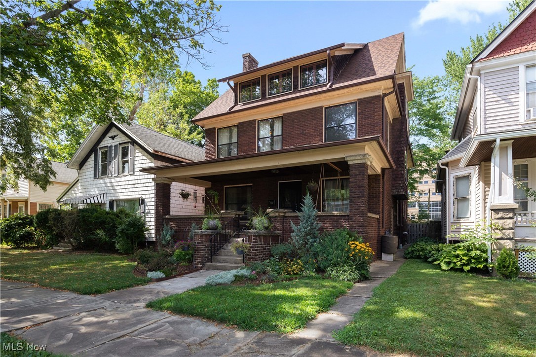 Own a Rare Piece of Elyria’s History! Here’s your chance to own a beautifully preserved piece of Elyria’s past. Built in 1900, this elegant home blends timeless craftsmanship with thoughtful updates, and it begins impressively with a spacious, welcoming front porch—perfect for relaxing or entertaining. Inside, you’ll be greeted by original hardwood floors that span the entire first floor, adding warmth and character throughout. Just off the entryway, a private office is perfectly situated for focus and productivity. Across the home, the formal living room provides a bright and inviting space to host guests. At the heart of the home, a grand staircase and formal dining room set the stage for unforgettable gatherings. The kitchen is sure to become your favorite spot—featuring Amish built quarter sawn oak cabinets and leather finish granite countertops, installed 2022. The main floor also includes a family room that could be used as a primary bedroom with an en-suite full bath, plus an additional half bath for guests. Upstairs, you'll find a master bedroom, three more generously sized bedrooms, and another full bathroom. Lovingly maintained since the day it was built; this historic home is in exceptional condition and full of charm. Don’t miss this unique opportunity—schedule your private showing today! See the list of updates that were done in the supplements . Completely rewired in 2020, HVAC and ductwork 2021.Tankless Hot water heater 2021 and so on.........