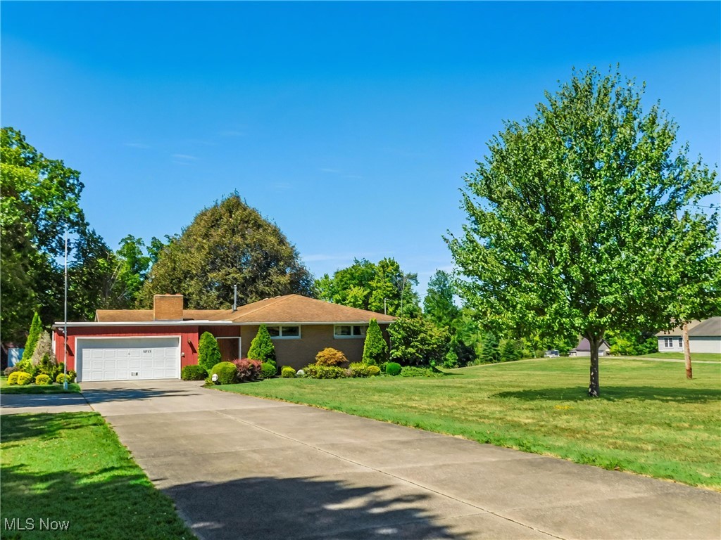 WELCOME to 2983 Brown Road, a VERY well maintained and spacious home! Step inside to find a generous, remodeled eat-in kitchen complete with an island with additional storage and stainless steel appliances. The main floor offers three large bedrooms, two full bathrooms and a convenient laundry area, making everyday living a breeze. A massive living room showcases oversized windows that flood the space with natural light, along with a cozy gas fireplace. The whole length of home attic adds loads of storage area.
The mostly finished basement expands your living space with a large family room featuring a wood-burning fireplace and a bar—perfect for entertaining or watching the big game. Another finished area allows for an additional living space and includes the third full bathroom and an adjacent room ideal for a second kitchen, office, or hobby space.
Outside, enjoy a private stamped-concrete patio, a 2-car garage, and an oversized concrete driveway with plenty of parking. A storage shed adds extra convenience. All this is located on a paved road featuring city water and natural gas in a quiet, relaxed setting.
