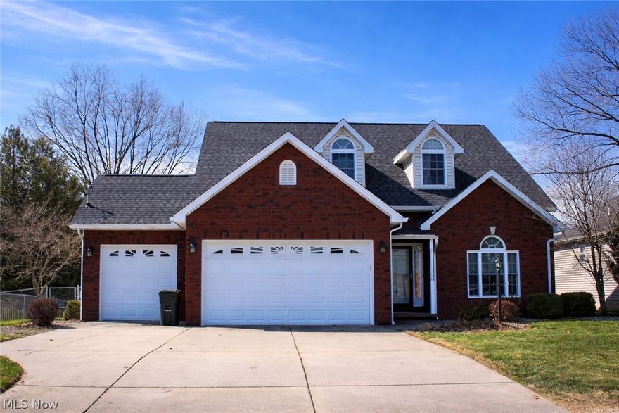Beautiful 4-bedroom, 2.5-bath home located in Vienna, Wood County, WV within the Greenmont School District. This home offers convenient one-floor living with the laundry room and spacious owner’s suite located on the main floor. The primary suite features two walk-in closets and a private ensuite with a double sink vanity, relaxing garden tub, and walk-in shower. Inside you’ll find an open floor plan with both a great room and a living room, highlighted by cathedral ceilings and a cozy gas log fireplace. The eat-in kitchen offers Kraftmaid cabinets and Corian countertops, providing both style and function. A mix of hardwood floors and carpet run throughout the home, adding warmth and comfort. Step outside to enjoy the level, fenced backyard and spacious enclosed back porch—perfect for relaxing or entertaining. Recent updates include a new upstairs HVAC unit, new roof, gutters, and downspouts installed in 2025. This home offers a beautiful layout and design.  Schedule your showing today!