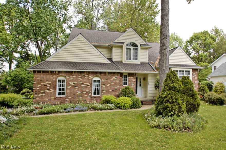 The unprecedented luxury of this home will take your breath away! Located in the Eastern Heights section of Elyria, one of the cities most prestigious areas of fine homes. Home has many new and upgraded features including brand new carpet, whole house freshly painted, refinished hardwood flooring, newer roof and even newer furnace and AC. Outside you will love the majestic brick front with over sized two car side load garage situated on premiere, over-sized, beautiful lot - featuring mature trees, professional landscaping and even a natural creek flowing through the back. Inside you will find soaring ceilings and amble sunlight to create the ultimate living and entertainment environment. Designed with upscale living in mind, this home features a large family room complete with real brick fireplace and custom bookshelves for evenings spent relaxing. The large, modern kitchen is complete with range w custom hood, dishwasher and stainless steel refrigerator; and provides plenty of room fo