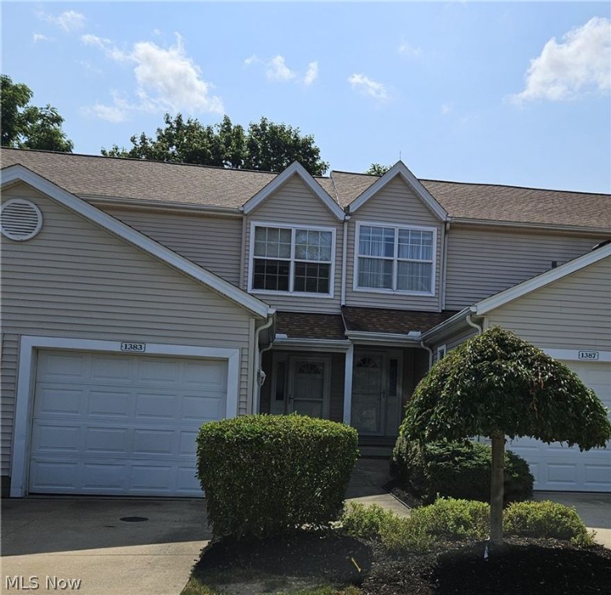 Condo for rent in Copley. 2 bedrooms/1.5 bath with neutral colors for easy decorating. Fully applianced kitchen with space for a table. Sliding glass doors lead to the patio from the large living room. Half bath on the first floor. The 2nd floor has 1 full bathroom and nice sized bedrooms. Partially finished basement with space for storage and laundry. 1 car attached garage. No smoking, no pets.. Tenants are responsible for utilities; transfer necessary before move in. All adult applicants must apply online for credit, background, eviction history. $50 non-refundable application fee per adult applicant. Employment is verified. No third party applications permitted. Please contact listing agent for requirements prior to applying.