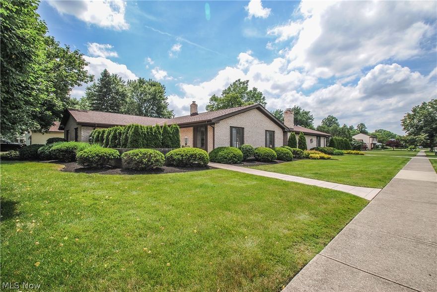 Gorgeous 4 Bedroom Brick Ranch With Many Expensive Improvements …. Sprawling Floor Plan …. Eat In Kitchen Open To Cozy Family Room With Fireplace …. Formal Dining And Living Rooms …. Large Master Suite …. Newer Hardwood Floors …. Newer Carpet …. Newer Kitchen Appliances …. Newer AC And Furnace …. Newer Tankless Water Heater …. Impressive Stamped Concrete Courtyard …. Enclosed Patio Overlooking Backyard …. Large Corner Lot …. Very Special!