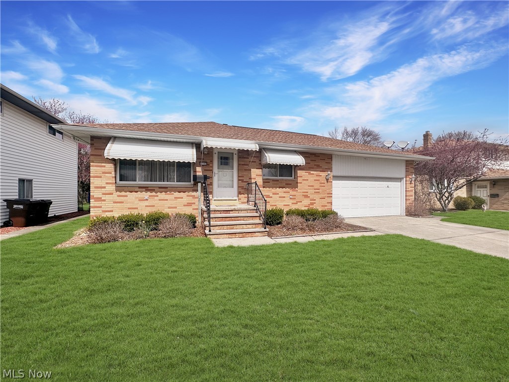 This 3-bedroom brick ranch sounds like a gem! The wood floors throughout most of the house must give it a warm and inviting feel. It's great that all the appliances are included in the eat-in kitchen. A newer walk-in shower in the main main bathroom with washer/dryer combo in the bathroom for add convenience. The partially finished lower level with a huge rec. room and full bathroom sounds like a bonus! Plus, with loads of storage, you won't have to worry about clutter. The covered patio overlooking the backyard must be a lovely spot to relax, especially during nice weather. The backyard features a partially fenced-in yard and large storage shed. Being close to shopping and restaurants is always convenient too. It sounds like a wonderful place with a lot to offer – A True Must See!!!