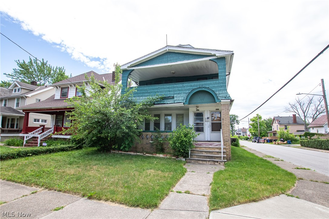 Come check out this 5x5 standard two-family home in decent condition. Walk up attic, full unfinished basement, fenced in yard with 2 gar garage. Lead certified with lead certificate. Updates include some fresh paint, newer furnaces 2022, hot water tanks 2018, one updated panel box, roof 2006. Down unit rented below market value at $500 per month. Needs some work. To be "sold as is".