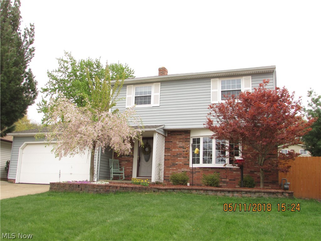 Super Clean Colonial with many updates. This home has a wonderful kitchen with Oak Cabinets, new backsplashes and all appliances to remain with home. The dining room is off the Kitchen and leads to the spacious Living Room. Nice sized Family room with wood burning fireplace and Slider to the spacious fenced in back yard. There is a nicely updated powder room on the first floor. Upstairs you will find 4 nice sized bedrooms - 2 with hard wood floors and two with carpeting. All closets are nice and spacious. There is a full bathroom on the second floor. Basement is partially finished with a bar, a laundry room and plenty of storage. Windows have all been replaced in 2006, Furnace and A/C in 2006, Hot Water Tank 2006, Complete tear off new roof in 2008, new front entry door, blown in insulation, rebuilt chimney in 2014. 2 car attached garage.
