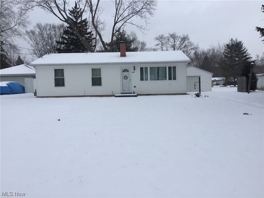 This handicap-accessible ranch was totally refurbished in 2015 with new floors, siding, doors, roof, kitchen cabinets and counters,  windows and a ramp up to the back door.  There is a beautiful ceramic bath.  All doorways and hall are widened.  Quiet neighborhood !  This property will be sold “as is”.