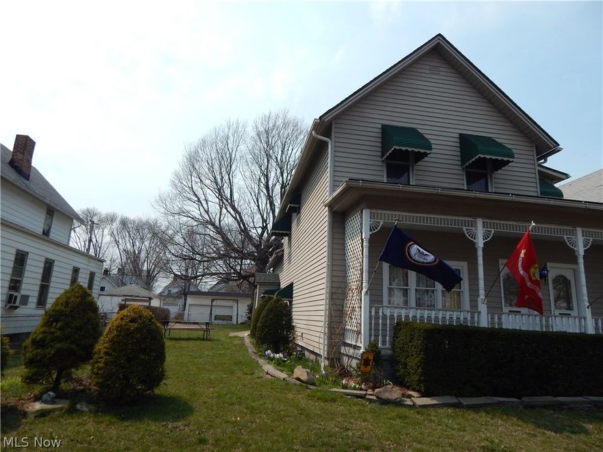 This is an impeccably maintained home. Its a two family home that was owned by the same family for 56 years. It is definitely suited as a live in and rent out opportunity. While it may need some cosmetics to today's finishes, it more than makes up for it Location and condition. The main unit is 3 bed rooms 1 bath, large eat in kitchen, formal and second living room areas on the main level, and has a den, additional (read 4th) bed and full bath in the basement. Up has two bedrooms, Living, Kitchen and full bath. Up has private entrance(s) and access to laundry. (Which can be two separate sets on individual electric. The yard is two parcels and will not be sold seperately. There's and awesome 2 car garage that was an original horse barn, and a storage shed. The property is fenced in and has alley access to the yard and garage. There's room for a boat or RV on the parking pad adjacent to the garage.