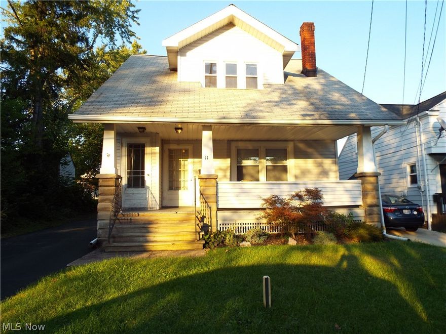 Really cute colonial style home, currently a duplex but could easily be converted back to a single family residence. Owner can live in one unit and the other unit can be rented which would make your payment. Upstairs has been updated and freshly painted and move in ready. The lower level needs to be updated, painted and new flooring. Home has a full basement divided so that each unit has basement storage. There is a two car garage allowing for each unit to have covered parking. Utilities have been installed per unit so that tenants can pay their own utilities. Windows, siding & roof were replaced in 2003 and  basement was waterproofed in 2008. Driveway was resealed 9/2018. Home has a walk-up attic allowing for a lot of additional storage. Home is being "Sold As Is".