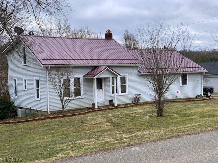Cozy 2/3 bedroom Bungalow on 4+ acres. This is a must see property for horses or car collectors. 60X40X14 garage with three 12X12 overhead garage doors, heated, with water. 10-stall barn matted with lots of hay storage and large feed room. Two fenced pastures. Many improvements including new steel roofs.