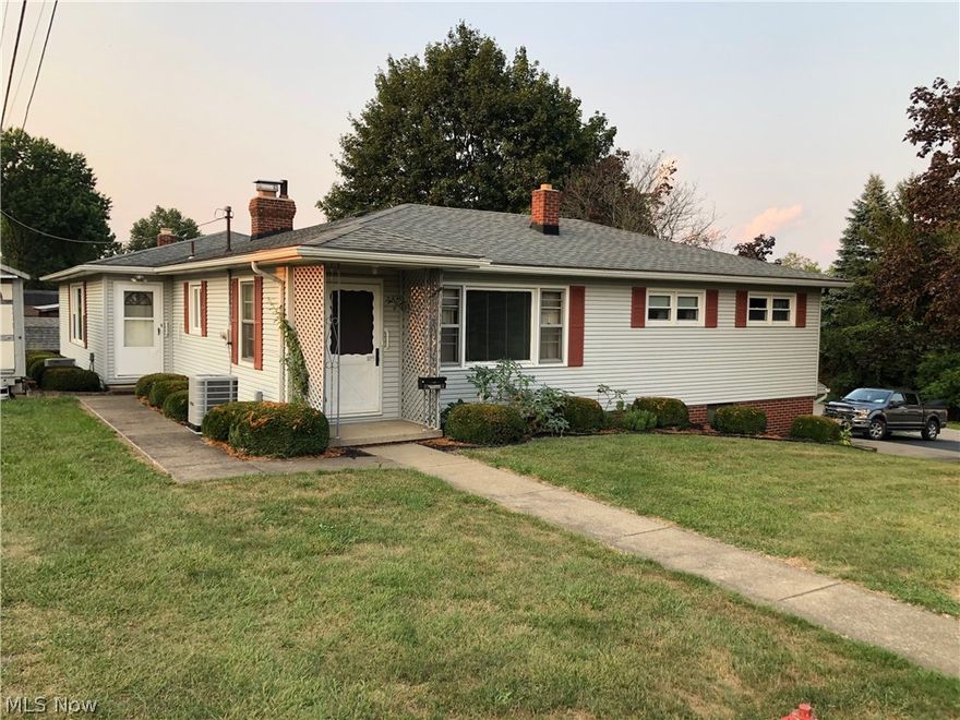 Large Ranch Family Home with Addition - 1,860 SF - Loads of Livability – 2-Car Garage - 3+ Bedrooms – 2 Full Baths – Walkout Basement - Wayne County – Triway LSD - Online bidding available - ABSOLUTE AUCTION, all sells to the highest bidder. ONLINE BIDDING BEGINS FRIDAY – SEPTEMBER 18, 2020 – 1:00 PM and AUCTION LIVE ON-SITE BIDDING WILL BEGIN TUESDAY – SEPTEMBER 22, 2020 - 5:30 PM. Real estate features solid ranch home, vinyl sided, updated windows, 2-car attached garage. The main level has 3 bedrooms w/ hardwood floors, a full bath, a living room, updated oak kitchen w/ Corian counters (stove & refrigerator transfer.) Large family room addition with Briarstone fireplace and a second stairway to the basement. Full basement, full walkout lower level. Unfinished rec. room with summer kitchen (stove and refrigerator transfer.) Full bath, possible 4th bedroom, and laundry area. 2 modern gas furnaces w/ 2 A/C units for efficiency. City utilities. Taxes $759.63 per half-year. This home has