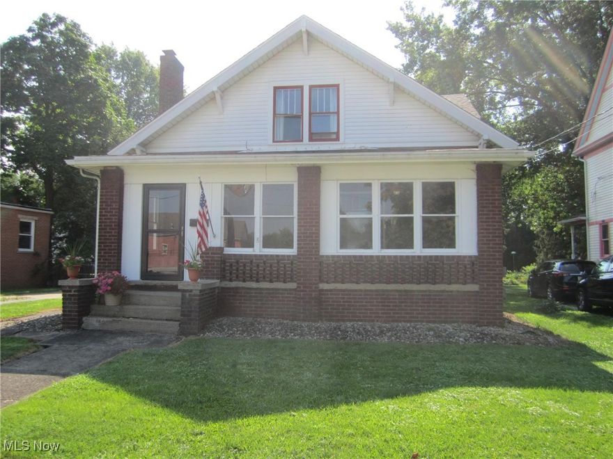 Check out this charming bungalow located on a 0.49 acre lot in the heart of Lodi, OH. Walk to a charming downtown area in less than 2 minutes! This amazing home features approximately 1900 square feet of livingf space, with five bedrooms and two full baths. One bedroom located on first floor along with one bath. Remaining bedrooms and bath located on second floor. Large city lot with an amazing back yard! House has beautiful woodwork, including some built-ins. Enclosed porch extends across entire front of house. Very attractive layout. Large living room has fireplace, dining room has built in cabinets. Attached two car garage. Two outbuildings- an older detached two car garage that measures approximately 18x20, and a newer 24x40 pole building with concrete floor. Gorgeous backyard that is private & secluded! New roof in November 2024. Schedule your appointment today!