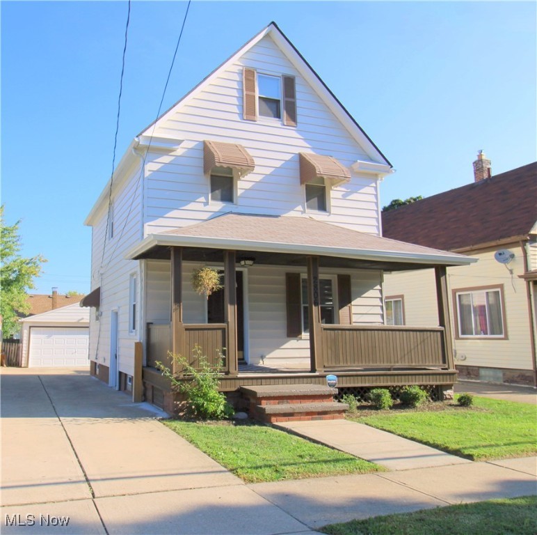 Old Brooklyn Charming Covered Front Porch Colonial with 1680 Total Square Feet! The Eat In Kitchen Boasts New Appliances (2024Range & Fridge) and New LTV Flooring. Formal Dining Room for Sharing Meals with Family or Friends on New LTV
Flooring plus Sliders leading to the Back Deck and Yard. Great for Grilling and/or Morning Coffee. Living Room also
Boasts New LTV Flooring. Three Bedrooms all with New Carpet and Blinds plus a 4th Bedroom/Office/Playroom or
Storage you decide on Third Floor. Updated Full Bath on 2nd Floor. The Finished Recreational Room is a Versatile Area
for Play, Hobbies, Movie Nights Game Room. Lower Level also Contains a 9 x 9 Workshop/Office/Bonus Room for DIY
Enthusiasts or just need more Storage Space. Additional Full Bath with Standing Shower plus Laundry Room with
Wash Tub. Enjoy Privacy in the Fenced Back Yard. Park Your Vehicles Comfortably and Store Tools, Bikes, Seasonal
Items in the Two Car Garage w/New Door in 2023. No more Scraping Ice Off Your Vehicles in the Winter! Feel Secure
with the Security System, Ensuring Your Safety. Roof 3 yrs 1 layer, 100 amp Electric 2023, Hot Water Tank 2018. Home
Warranty Included so you can Move In Worry-Free, knowing that the Home Warranty Covers Essential Systems and
Appliances.
