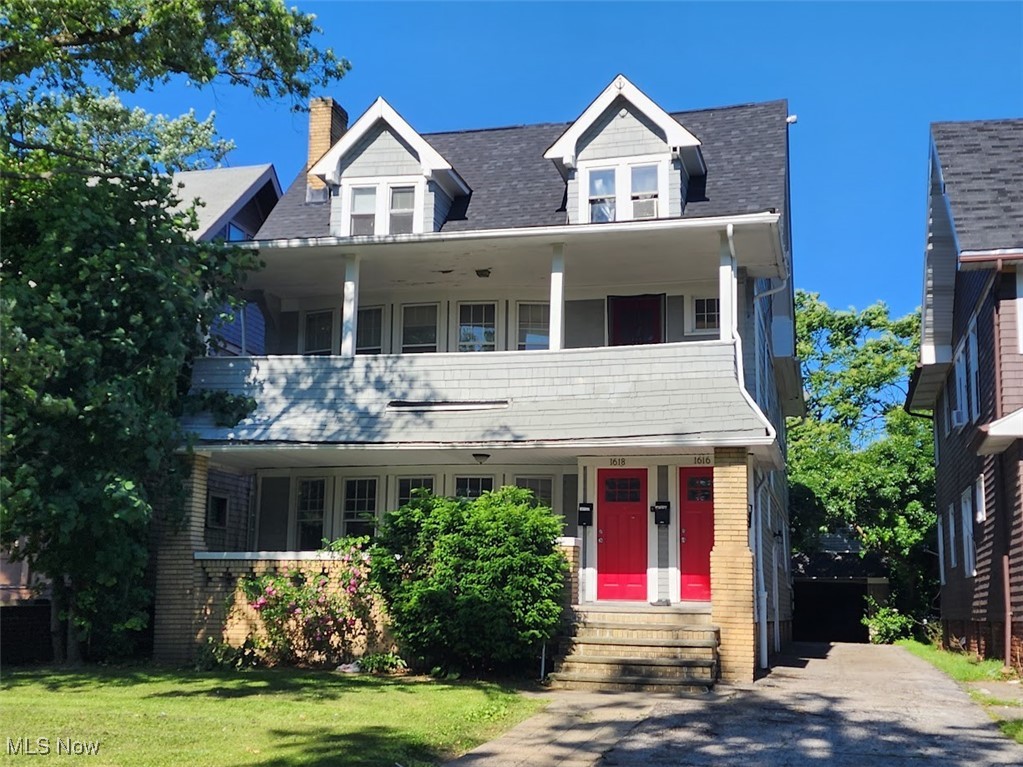 Excellent opportunity to own this well maintained triplex in the Cleveland Heights. Units 1 & 2 feature 3 bedrooms 1 bath room each, new tile work, cabinetry, hardwood floors, covered porches, and more. The spacious third floor Unit #3 features 2 bed 1 bath with 12-ft vaulted ceilings, modern flooring, subway tile, and more. Tenant pays ALL utilities. Recent updates include Floor 1 entire unit renovation including HW floors, appliances, paint, carpet and cabinets) ,Porch and canopy renovation, Basement concrete refresh, Full porch refresh. Selling to reinvest locally.