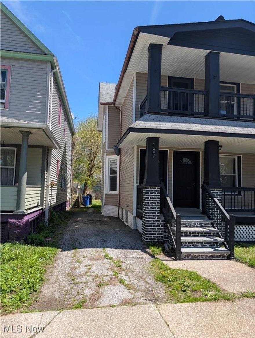 Introducing a charming 2-bedroom, 1-bathroom apartment in the heart of Cleveland, OH. This recently renovated unit features an updated kitchen and bathroom, new flooring, and modern light fixtures throughout. Enjoy the convenience of a Front porch, Central Air, dining room, and spacious living room perfect for entertaining guests. With a shared basement for additional storage and plenty of natural light streaming in, this freshly painted apartment offers a comfortable and stylish living space. Don't miss out on the opportunity to make this modern and inviting apartment your new home right between Detroit Shoreway, Ohio City, & Tremont!