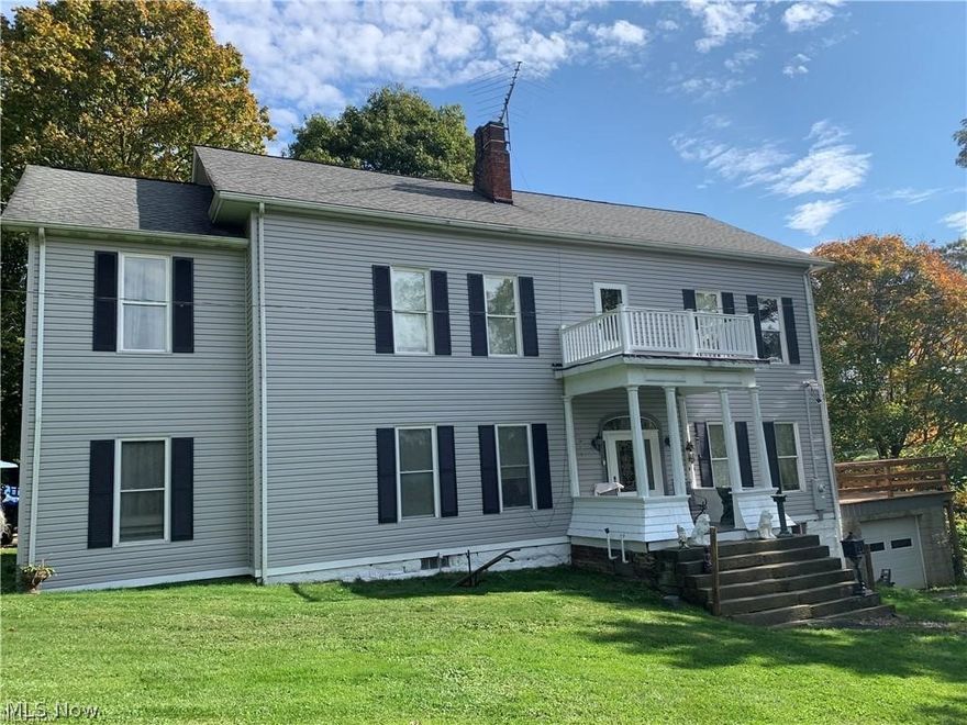 Don't miss your chance to own this 3,300 square foot farmhouse sitting on just under 50 acres with 2 ponds. Property consist of the main farmhouse along with 24x40 garage and the original barn. The main house has had many upgrades over the past years including new siding, roof, deck, main level bathroom, and floors throughout the living room and dining room. Geothermal heating and cooling along with outdoor wood burner to help save on utility cost. Large majority of the farm is fenced and it was replaced in the past 2 years. Property has 2 springs on it for watering livestock.