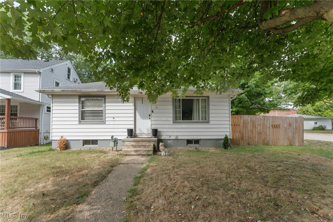 Charming 2-bedroom, 1-bath ranch featuring thoughtful updates throughout, combining comfort, convenience, and style. This move-in-ready home offers a bright living area that flows into a modern kitchen, with a partially finished basement providing versatile space for storage, a home office, or recreation. Outside, enjoy a fenced-in yard with room for gardening, entertaining, or outdoor activities. Recent updates, including appliances and a practical layout, make this home easy to enjoy. With a central location providing convenient access to local amenities, this home offers a functional and inviting space ready for its next chapter—schedule your private showing today.