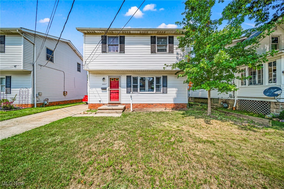 Welcome to this adorable 3 bedroom 1.5 bath well maintained colonial. Ideal for first time buyers, investors, or those looking to downsize without sacrificing comfort and convenience. Step inside to discover a warm and inviting living area with an abundance of natural light. It opens to the eat in kitchen which includes a walk in pantry. The laundry area and powder room finish off the first floor. Upstairs you'll find 3 large bedrooms with generous sized closets, and the master which offers 2. The full bath features a skylight. Enjoy your morning coffee or a relaxing evening on the back deck. The boards on the lower deck were recently replaced. Let's not forget about the concrete pad awaiting your hot tub. The electrical is already there! Perfect location....close to shopping, schools and a beautiful sunset by the lake!!
