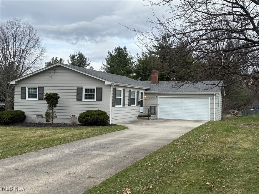 This beautifully updated 3-bedroom ranch home seamlessly combines modern upgrades with timeless charm. The spacious living room offers a bright, welcoming atmosphere, perfect for relaxing or entertaining. The updated eat in kitchen features sleek cabinetry, modern appliances, and stylish countertops, ideal for cooking and gatherings. Each of the three bedrooms boasts stunning oak floors, adding warmth and character to the spaces, along with ample natural light and closet space. The updated bathroom features contemporary fixtures and finishes.The full basement provides ample storage space, with a dedicated laundry area for added convenience. Whether you're looking for a comfortable home with room to grow or a cozy retreat, this ranch offers a perfect balance of style and functionality. Updates include new roof 2019, central air and furnace replaced in 2014, and hot water tank replaced 2014.