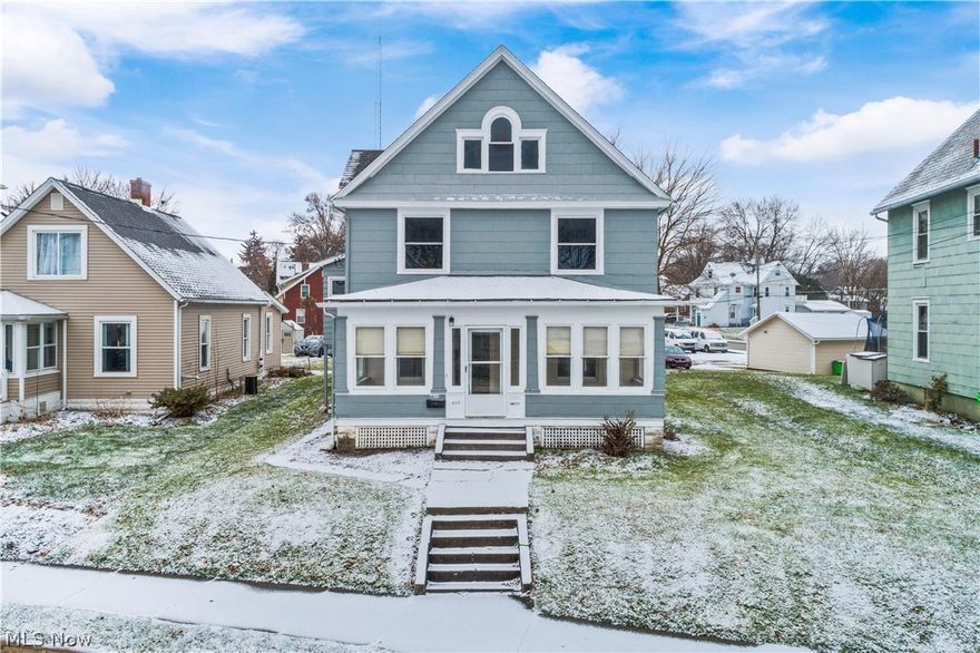 Do not miss your opportunity to own this recently updated rental property in North Canton with nearly 2,000 sq/ft!! 2 units -- Up & Down. Separate exterior entrances. Exterior of the building was recently power washed and repainted. Upstairs unit has been recently updated including new paint, flooring, carpet, doors, and more. Both units have 2 bedrooms, kitchen, bath, living room, sunroom/porch. Tall ceilings downstairs. Plenty of storage for tenants in the clean basement and a large parking lot around back. This will go FAST!!