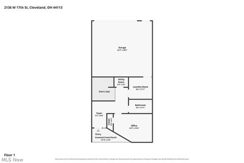 Tiny photo for 2136 W 17th Street, Cleveland, OH 44113 (MLS # 5240764)