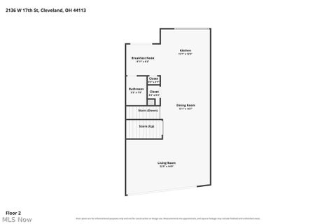 Tiny photo for 2136 W 17th Street, Cleveland, OH 44113 (MLS # 5240764)