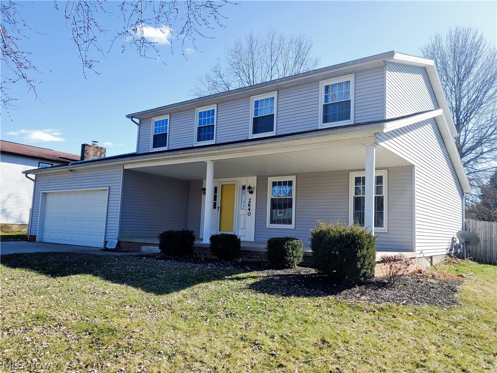 Welcome to this 4 Bedroom, 2-1/2 Bath home located in Panther Estates neighborhood. This house offers a great location convenient to Schools and Parks. The house has great curb appeal with a sweeping front porch. The home has an open floor plan with all newer flooring on the first floor. The Master Bedroom has a private updated Master Bathroom, along with 3 more Bedrooms on the second floor and a full updated Main Bathroom. Even the 1/2 bath on the 1st floor was updated. French Doors off the Kitchen lead to a spacious Deck overlooking a huge, fully fenced yard. A new well was installed in 2020.