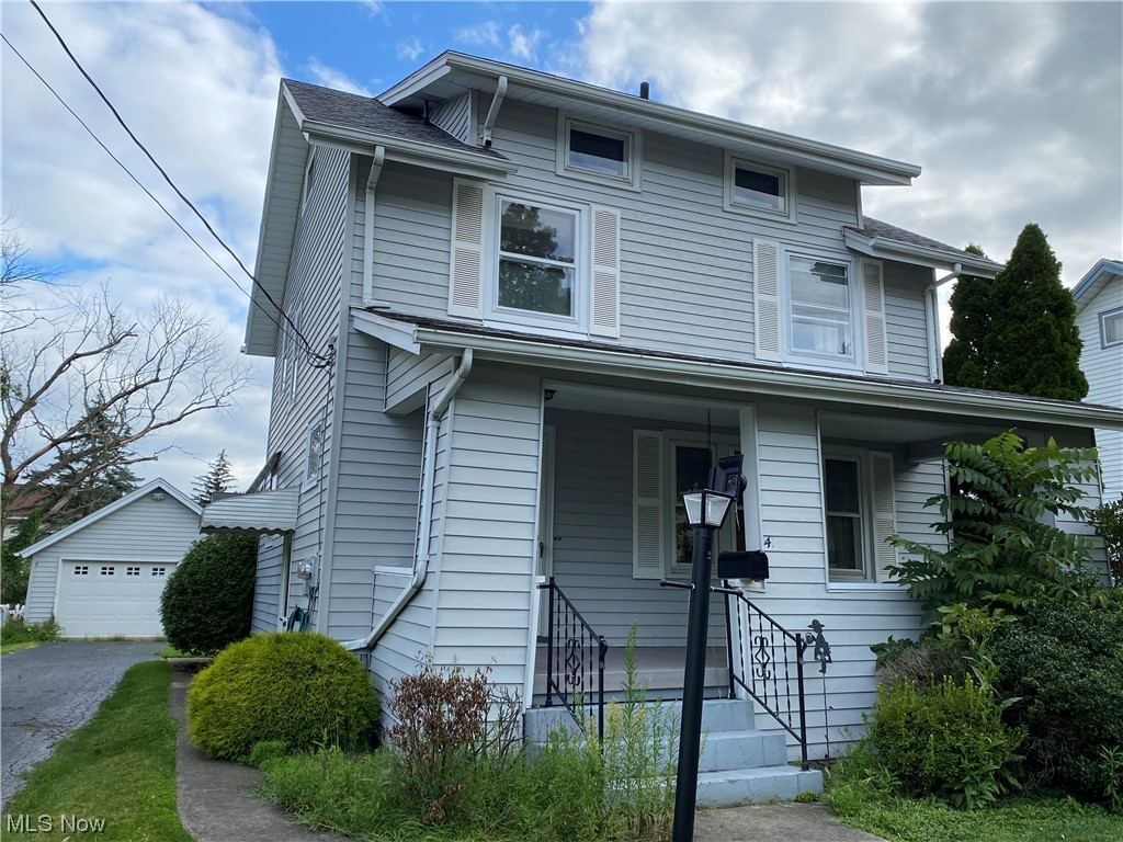 Don't miss your opportunity to own this great home at a low price, 3 bedrooms 1 bath, living room with fireplace, covered front porch, enclosed back porch , 1 1/2 car garage plus more, house needs some updating and TLC , but priced well below what the other homes in the Newton Falls area are selling for, are you ready to put in some work and have a great house at an affordable price ? if so come check this one out before it's gone... sold strictly as-is...agents please read brokers remarks !