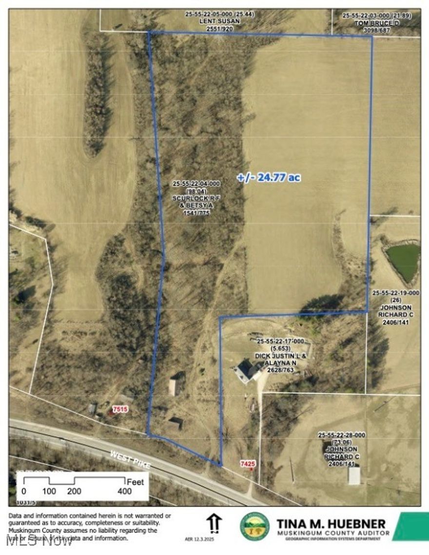 Approximately 24.77 Acres with 248 feet of Road Frontage On West Pike ( US 40 ) In the West Muskingum School District with Public Water, Natural Gas, Electricity and Cable Available Parcel Number and Exact Acreage and Taxes to be determined by Survey, This is a 24.77 Acre Split off the Parent Parcel of 98.4 Acres, It is Located in Hopewell Township Survey will be Completed When the Additional Parcels are all in Contract and set to Close 3 are already in Contract. Contact Realtor for further Information