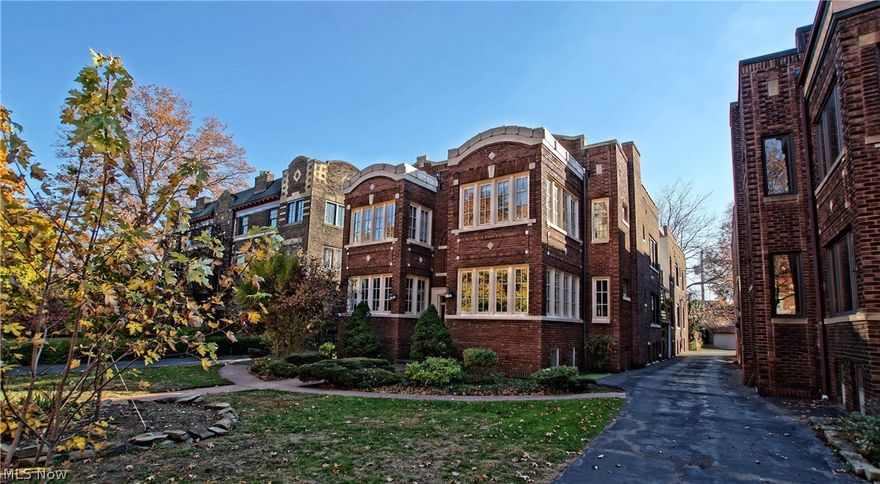 Renovated Condominium with a completely open floor plan. Huge skylights brighten up your dining room and living room  making the refinished hardwood floor gleam! A private sun room with wall to wall windows makes for a perfect office or place to have your morning coffee. 2 bedrooms and 2 full baths provide ample space in this 1900+sf condo. Unit features 11' tall ceilings allowing for an amazing open and airy concept. Kitchen complete with all appliances and breakfast bar is open to the entire living space of the unit, allowing for great entertaining.  In suite laundry plus 90+ Efficient furnace and central air will keep your utility costs down. Recently replaced windows. Well maintained unit and best of all, it is violation free! Low monthly condo fee of $275. Minutes to University Circle, Cedar/Fairmount, Little Italy and Coventry.