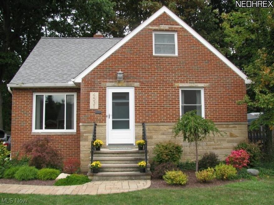 Just move in and enjoy! This stunning remodeled 3 bedroom, 1.5 bath brick bungalow shows as though it were on the pages of House Beautiful! Upon entering the home you will notice a new tile floor in the foyer/vestibule. The living room has gleaming hardwood floors that stretch into both nice-sized bedrooms. The second floor master bedroom also has hardwood floors, walk-in closet and sitting area. There is a full basement that is partially finished along with a half bath. The washer and dryer stay, along with windows treatments! Call for the long list of improvements! Great South Euclid location - minutes to downtown, shopping, and parks. The backyard includes a porch off of the dining room - perfect for outside entertaining, patio and wooded backyard that overlooks Euclid Creek! Make your appointment today!