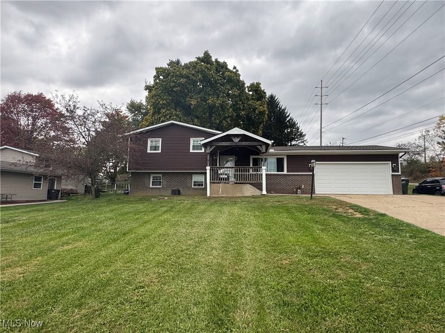 A beautiful 4-Level split that make it easy to enjoy all the wonderful features of this home. Beginning with the front covered porch with plenty of room to enjoy some fresh air no matter rain or shine.  
The main living room with an open floor plan makes it simple to transition to each area of the home. The kitchen complete with granite countertops, all built in appliances, lots of cabinetry with 2 large pantries makes this a dream  space to whip something up. Dining area with sliding door to covered porch makes its so nice to enjoy a cookout or just the spot for a warm meal on a cold day. 
The family room with built in cabinets and shelves compliment the awesome fireplace along with the brand new carpeting. This lower level offers a full bath an extra room for a bedroom, office, or game room, so flexible you decide.
The basement of this home has no steep steps to deal with, plenty of storage, nice laundry area. All the mechanicals of this home is one spot makes Easy for maintenance, yet out of the way. No worries lots of updates the last few years and the piece of mind of the home warranty has you covered.
The fully fenced back yard is great for privacy especially when enjoying the full size pool complete with new liner (2025). 
A really nice large covered porch and patio along with some extra green space make this back yard easy to enjoy year around 
Such an awesome area for family, kids and pets really adds to this already unique, well  maintained, all updated gorgeous home. All this in Jackson Twp. schedule to see it soon.