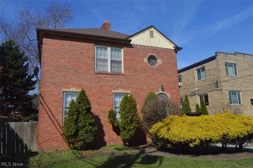 Great double in a convenient Cleveland location. Each unit is has 2 bedrooms and 1 bath with 1050 square feet of living space. Spacious living and dining room in each. Lower unit has semi-updated kitchen and bath. A separate washer and dryer for each unit is located in the basement. Outdoors the deep backyard is enclosed with a privacy fence and has garage has one space for each unit. Electric was updated and updated breaker system from street to house, newer roof and gutters in 2009, and all appliances stay. Come see today!