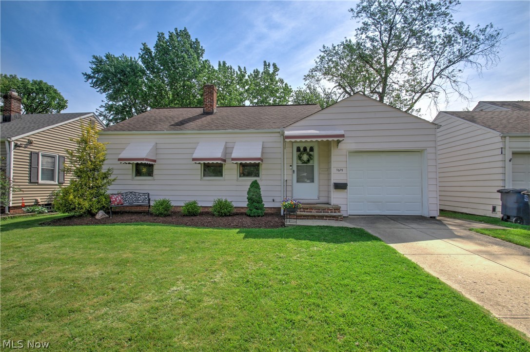 Welcome to this fantastic Ranch bursting with loads of charm and character around every corner. A truly unique home in the highly desired neighborhood in the heart of Lyndhurst. The inviting front porch greets you upon entering the spacious living room with amazing hardwood floors. This family friendly home offers 2 bedrooms, 1 bath, amazing hardwood floors throughout the home, updated kitchen with new cabinets and appliances, a theater room in the basement, a jacuzzi room and a very large fenced in backyard. The finished basement offers abundant storage and can be used for the recreation of your choice. The large backyard with concrete patio is great for family picnics and privacy. This bright and cheerful ranch is low maintenance and a commuter's dream. This home is remodeled to perfection and is located in close proximity to many amenities including Shopping Malls, Movie Theater, Medical Services and all the Major Highways. What a great place to Start Smart...Call today!!