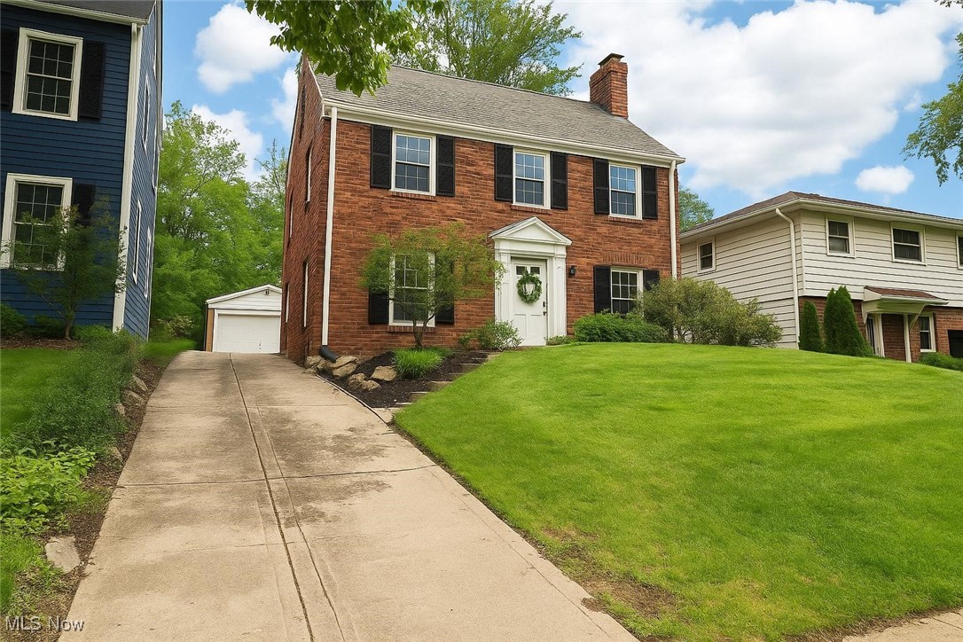 RARE OPPORTUNITY, MORTGAGE ASSUMPTION AVAILABLE AT 2.5%!
ACT FAST to view this Handsome Brick Colonial situated on a Tree-Lined Street in the Heart of University Heights.
This beautifully maintained home blends timeless charm with modern comforts, offering spacious, functional living in one of the area’s most walkable neighborhoods.
Gleaming hardwood floors flow throughout the main living areas, adding warmth and elegance to every room. The first floor features a generous living room with a classic wood-burning fireplace, a flexible library/office or bonus room, and a formal dining room with a lovely front-facing view. The refreshed eat-in kitchen shines with stainless steel appliances and is conveniently located near a half bath and a practical rear-entry drop zone.
Upstairs, the large primary bedroom is complemented by two additional spacious bedrooms and access to a cozy balcony retreat. The updated main bathroom includes both a walk-in shower and a separate soaking tub for added convenience.
The private third-floor suite offers a sizable fourth bedroom and a full bath with a brand-new walk-in shower and separate soaking tub—perfect for guests or extended family.
The finished basement is ideal for entertaining, with a recreation room featuring a second fireplace and a dedicated laundry area complete with washer and dryer.
Outdoor living includes a three-season room (currently used as a home gym), a welcoming patio with a fire pit, a backyard suited for gatherings, and an ample two-car garage with a work area.
Just minutes from John Carroll University, Fairmount Circle, Whole Foods, and the Van Aken District—with quick access to I-271—this home delivers both character and convenience in a prime location. CALL NOW FOR A PRIVATE SHOWING!