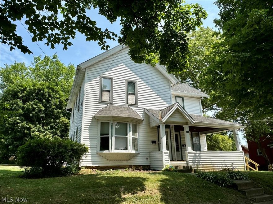 Side-by-side double has great income potential with separate utilities. Both units have 2 bedrooms, high ceilings, access to 1/2 of basement with separate laundry.  Both sides have large rooms and ample closet spaces and include all appliances. The occupied unit (402) also has access to an attic area for additional storage. Each unit has access to 1/2 of the 2 car garage. Outside you will find vinyl siding w/ aluminum trim and a front porch. New roof in 2014, updated furnaces, updated electric entrance.