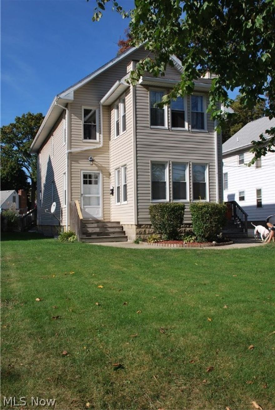 This is your opportunity to occupy a gorgeous second story unit with hardwood floors, beautiful kitchen and bathroom recently remodeled, awesome sunroom with French Doors and laundry with plenty of storage in the basement! This multi unit building has been completely remodeled in the past few years. There is new plumbing throughout, most electric in the units has either been replaced or updated, 2 of the water heaters were replaced in 2014 & 2015, also has had insulation blown in and vinyl siding installed, 2007 had new roof installed and new windows installed, and 2016 two of the bathrooms were gutted and replaced all new! The original Kitchens have been updated and opened to the Dining Rooms and the flair of the original age has been maintained with beautiful reclaimed wood from the walls for the countertops, stainless steel appliances. There is no garage but there is off street parking provided to tenants behind the building. The Sunroom has been used as a 3rd bedroom in the past bu