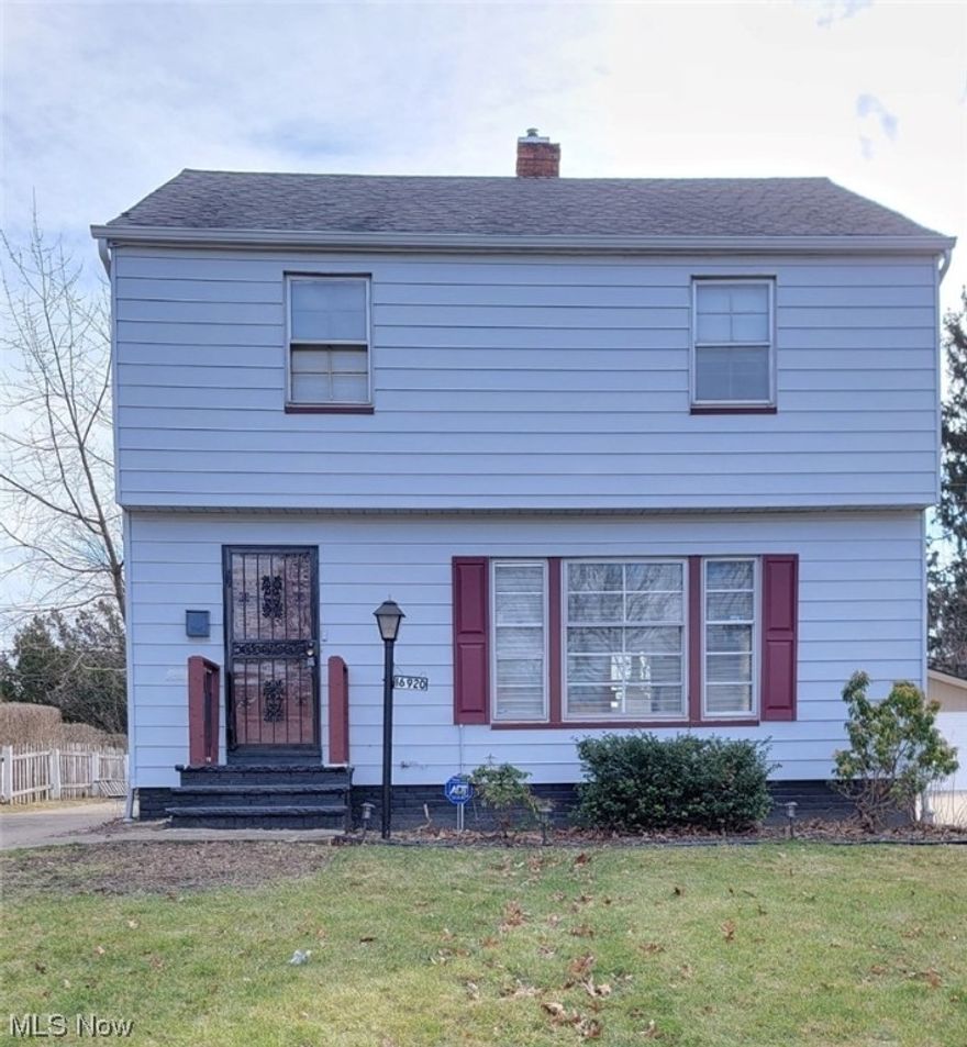 Welcome home to this beautifully renovated Colonial 3 bedroom and 1.5 bath home! New floors, freshly painted with an updated kitchen and bathroom, updated electrical panel, and finished basement make this home a must see! Near all Shaker Heights has to offer! On the first floor, you’ll find a spacious kitchen, dining, and living room, with large picture windows, laminate floors, and new fixtures, with access to a half bath and enclosed porch! The good sized bedrooms have been thoughtfully updated with newer fans, flooring, and neutral paint. The stunningly updated bathroom, like the rest of the home, combines modern amenities with the homes original character. A large backyard complements the residence, offering a delightful outdoor retreat for various activities, and a 2 car garage. This home is a perfect blend of modern comfort, functionality, and charm!